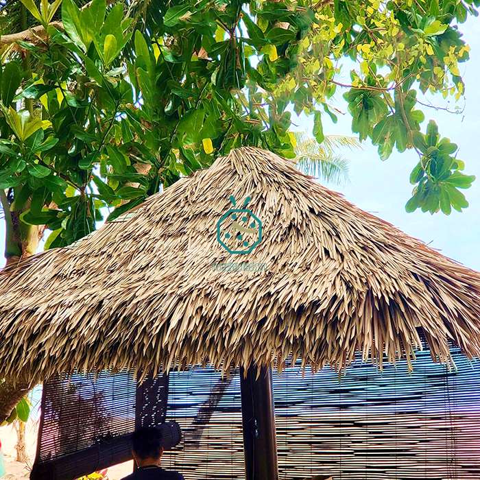 Projek Mock Up Bumbung Jerami Nylon Hotel Pantai Borocay Filipina